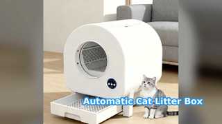 Automatic Cat Litter Box Easy Clean Large Capacity