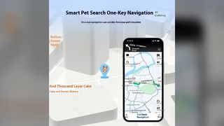 Pet GPS Tracker Find Lost Dog Cat