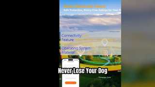 Pet GPS Tracker Real Time Waterproof Dog Collar